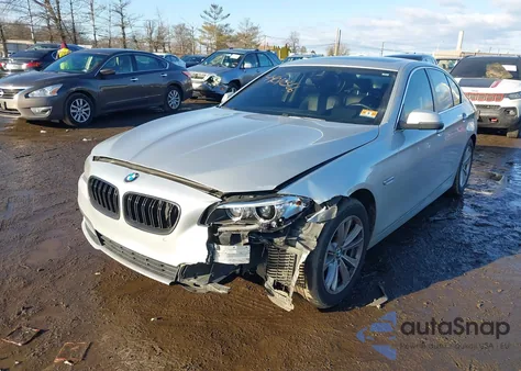 2014 BMW 528I xDrive z USA, uszkodzony, nr VIN WBA5A7C5XED616191